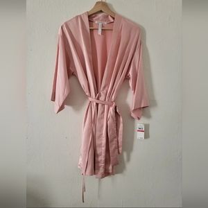 Silky Pink Robe Sz XS/S
